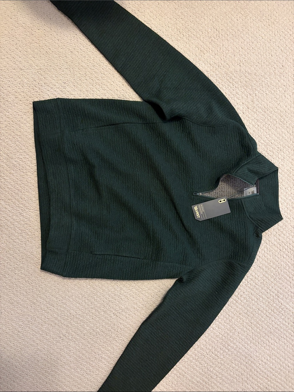 Men's Dark Green Quarter Zip VRST Lunar 1/4 Zip